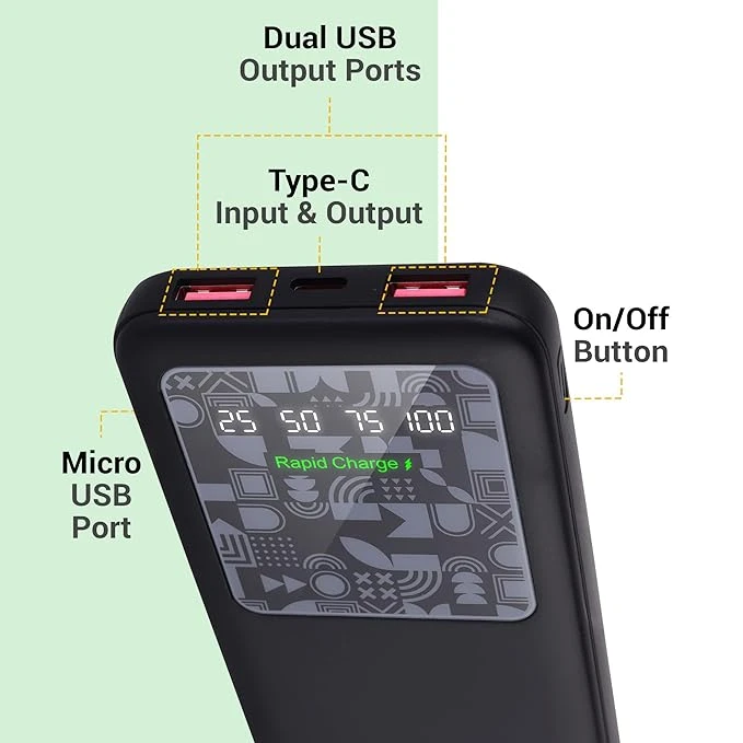 Zebronics powerbank 10000 mAh