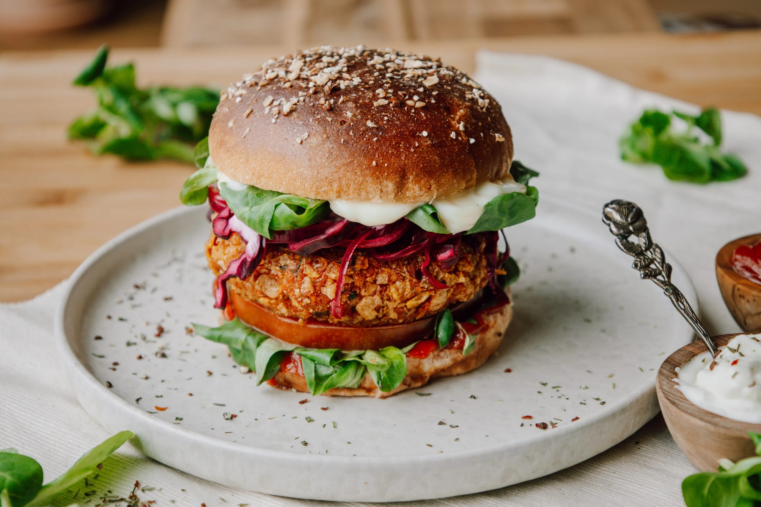 Crispy Potato Burger