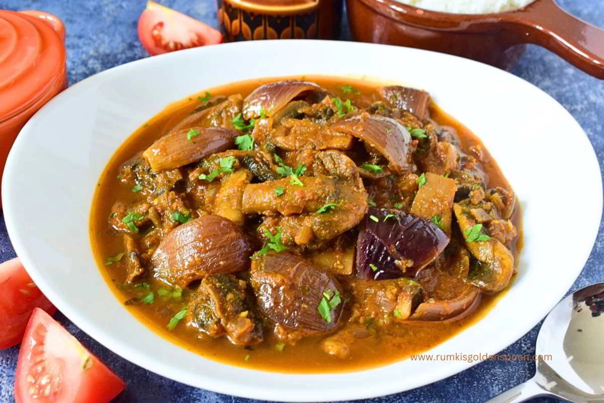 Matar Mushroom Do Pyaza