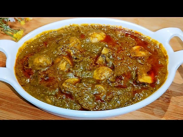 Palak Mushroom
