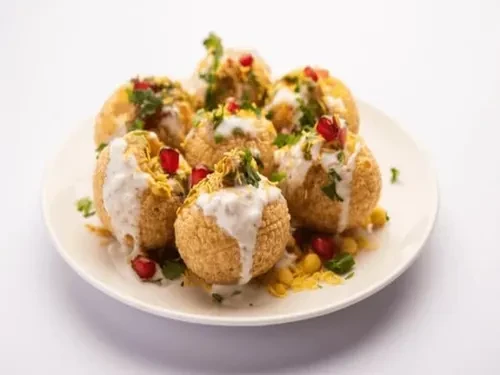 Dahi Golgappe (Suji/Atta)