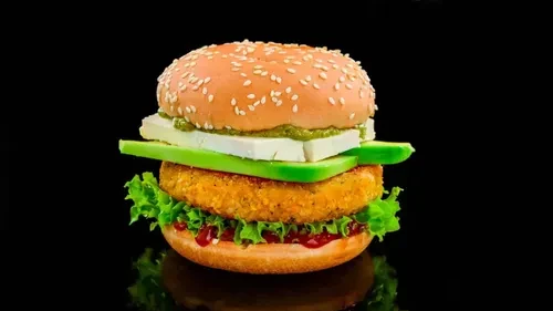 Veg. Cheese Burger