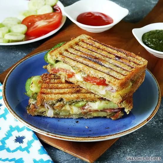 Veggies Grilled Sandwich