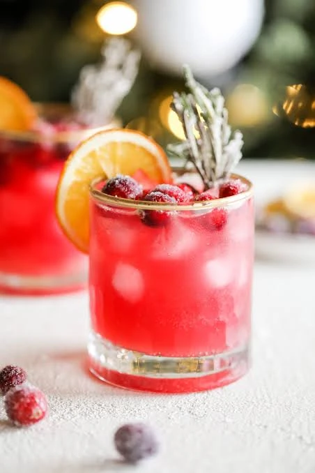CRANBERRY GINGER FIZZ