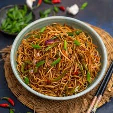 Veg. Chilly Garlic Noodles