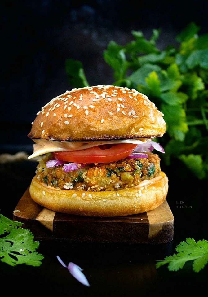 Alloo Tikki Burger