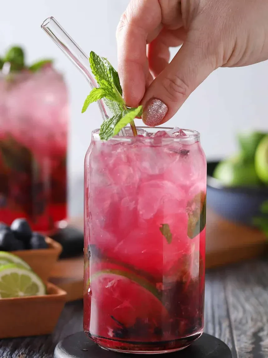 Blue Berry Mojito