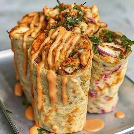 Spicy Grilled Chicken Wrap