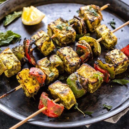 Paneer Haryali Tikka