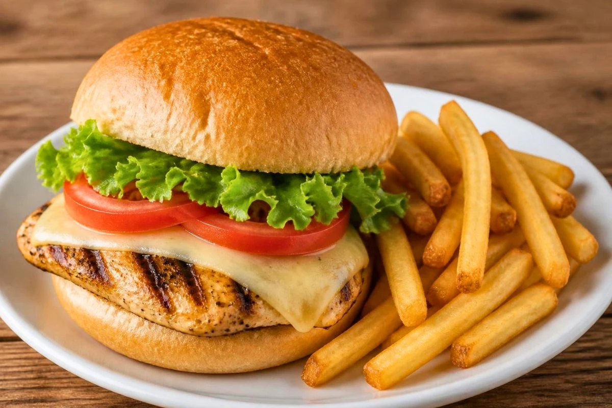 Grilled Chicken Burger