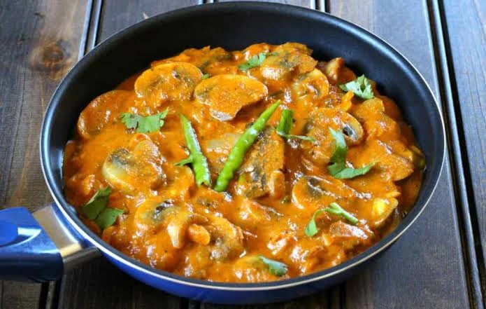 Mushroom Tikka Butter Masala