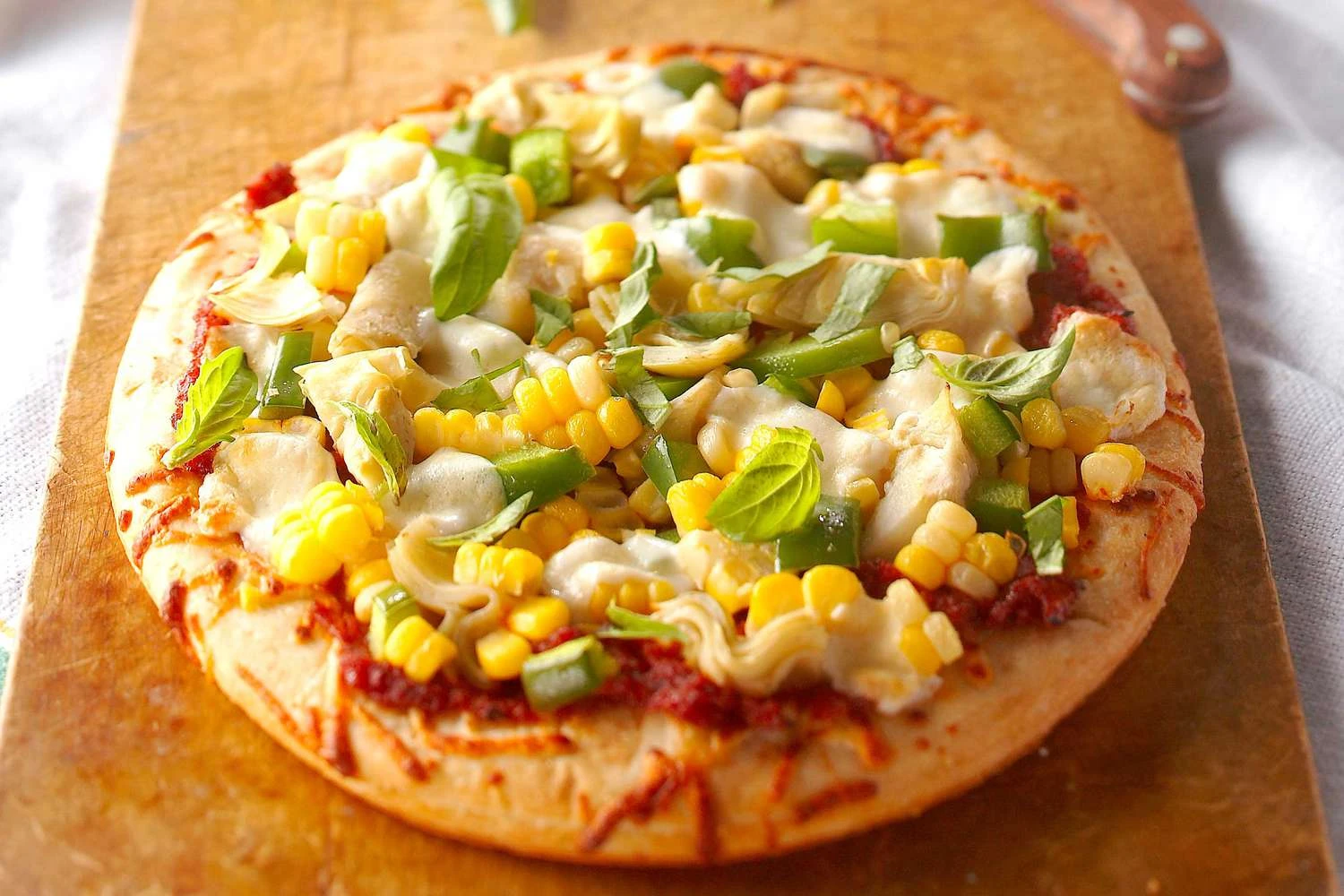 Cheese Corn Pizza