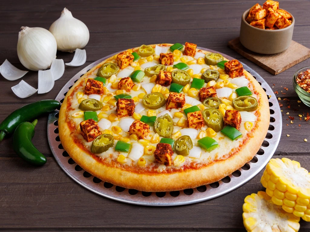 Chilli Paneer Pizza