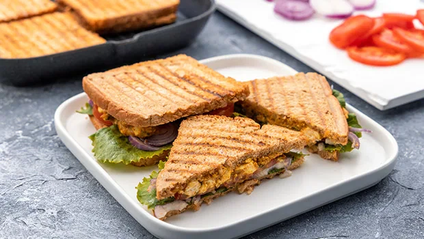 Tandoori Mushroom Sandwich