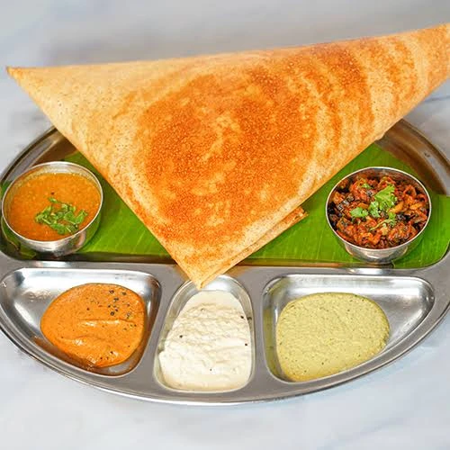 Mushroom Masala Dosa