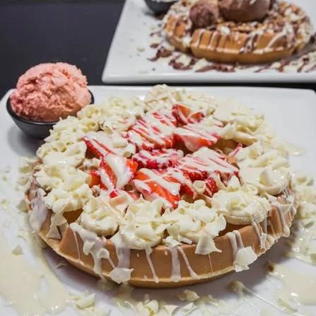 White Chocolate Waffles
