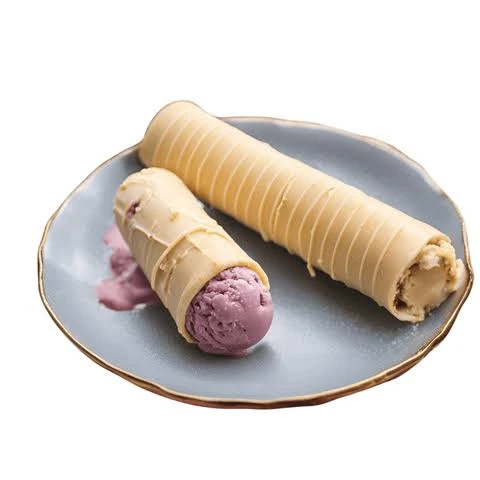 Perfect pair ice cream roll
