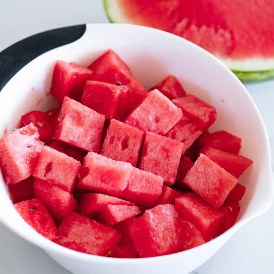 watermelon cut fruit