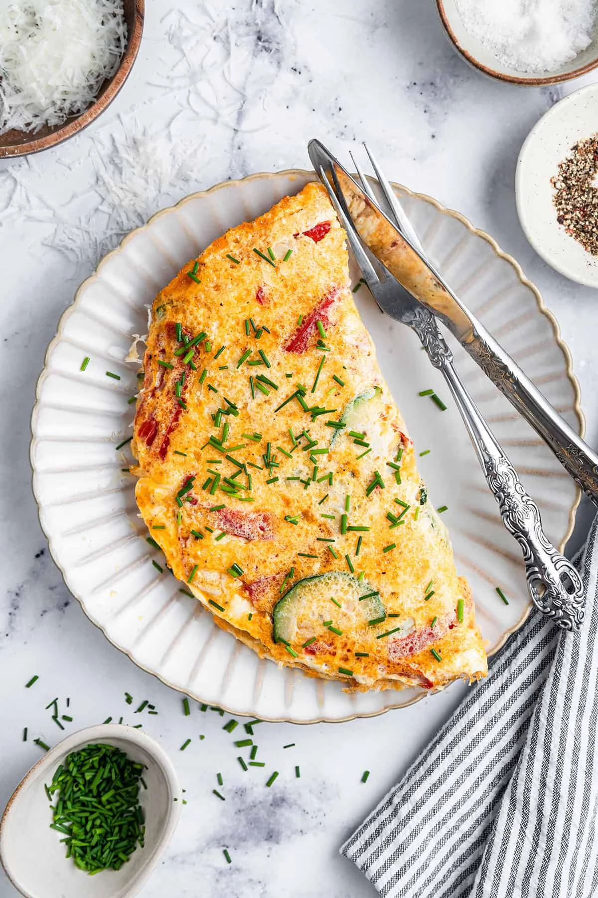 Two Eggs Omelette