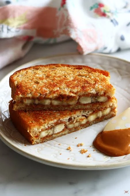 Peanut Butter-Banana Sandwich