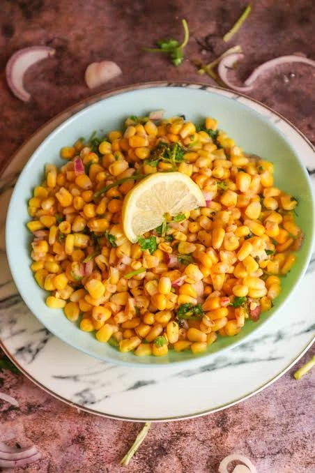 Masala Corn Chaat