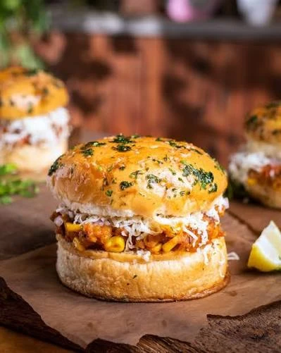 Masala Cheese Burger