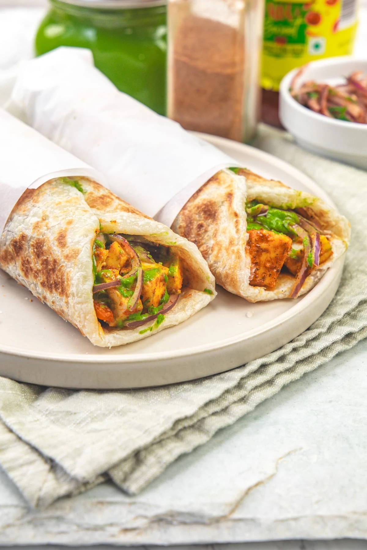 Paneer Tikka Wrap