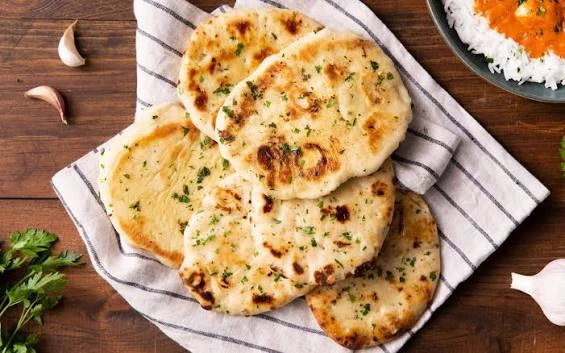 Garlic Naan With butter
