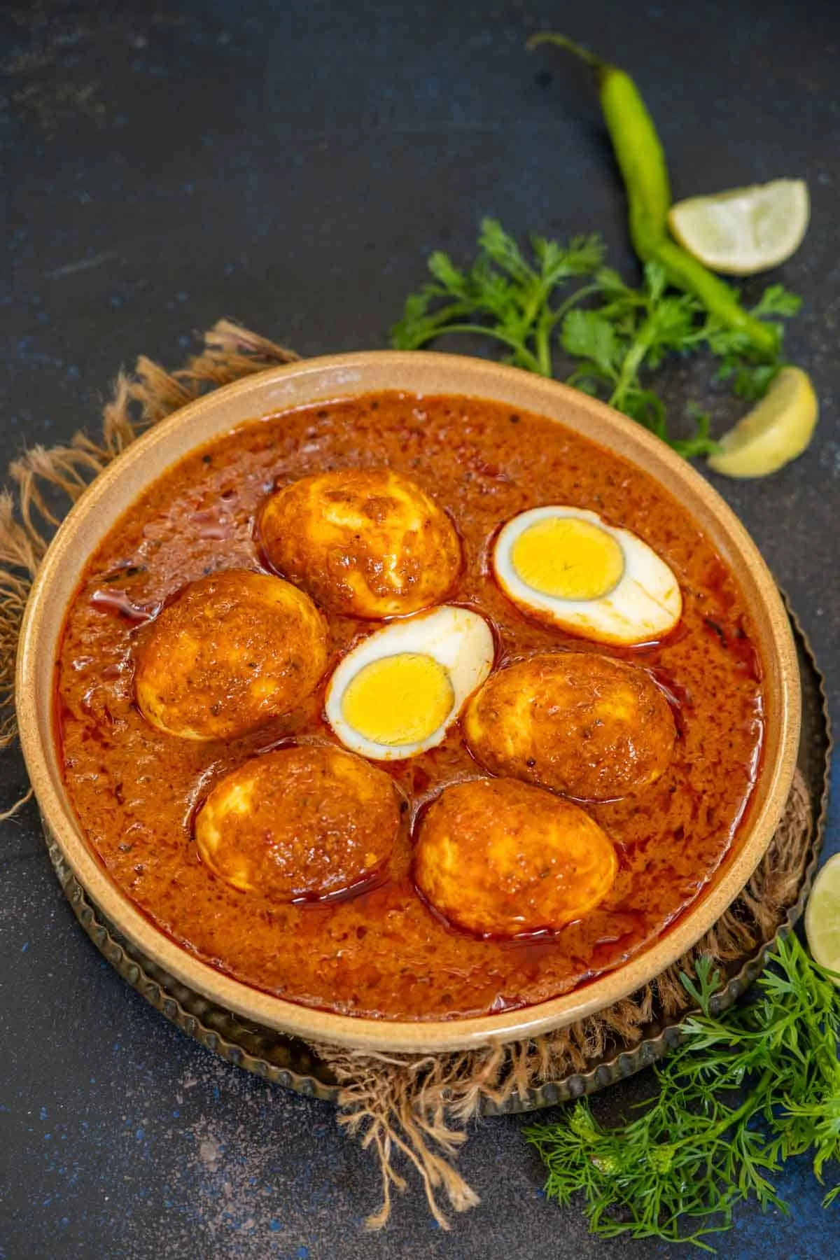 Lemon Egg Curry