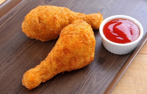 Crispy fry chicken leg 2 pcs