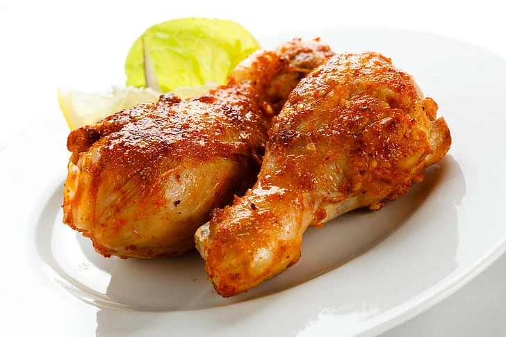 chilly chicken leg 2 pcs