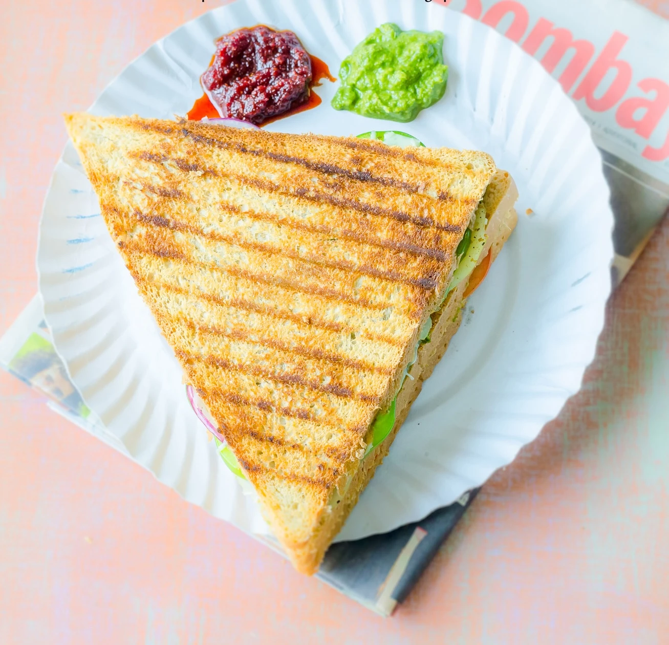 Veg Grilled Sandwich
