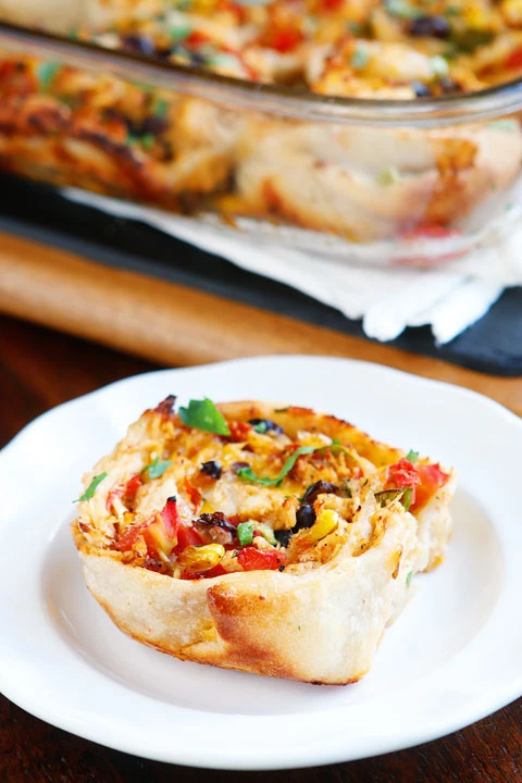 Chicken Pizza Roll