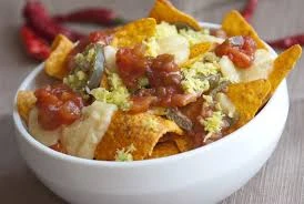 Veg Cheese Nachos