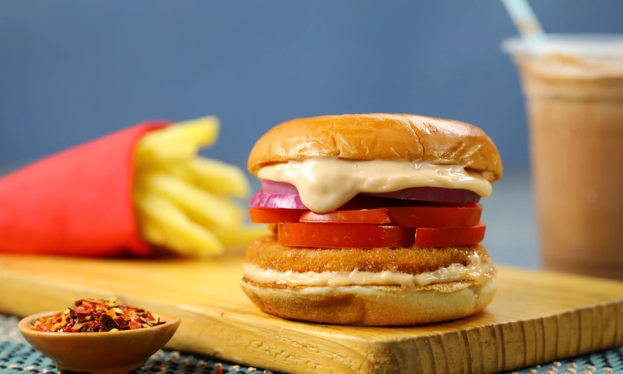 Aloo tikki Burger