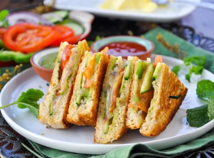 Vegetable Grill Sandwich