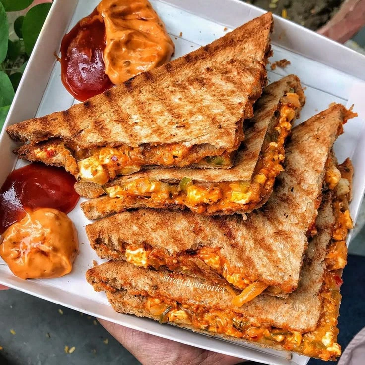 Tandoori Grill Paneer Sandwich