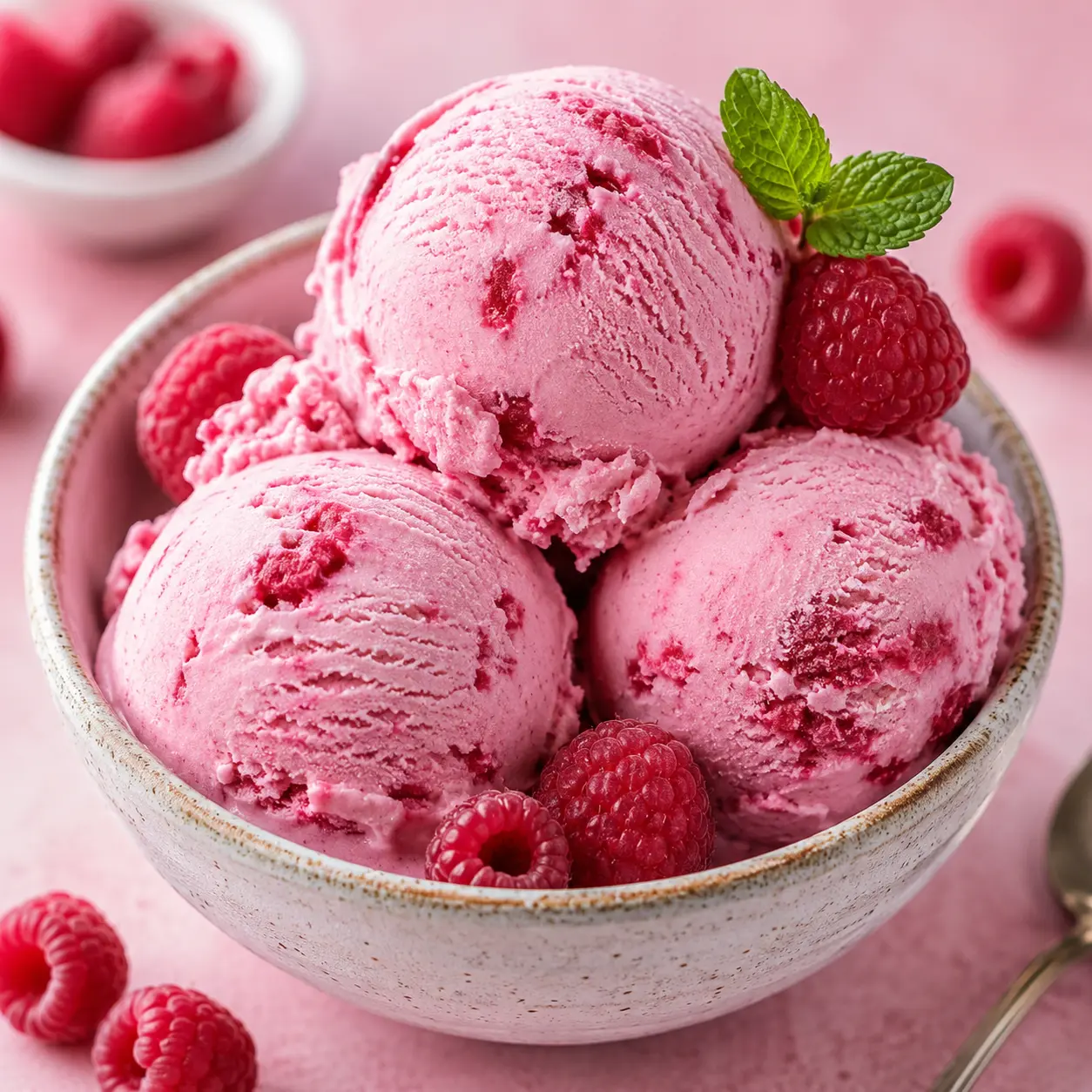 Raspberry Ice Cream